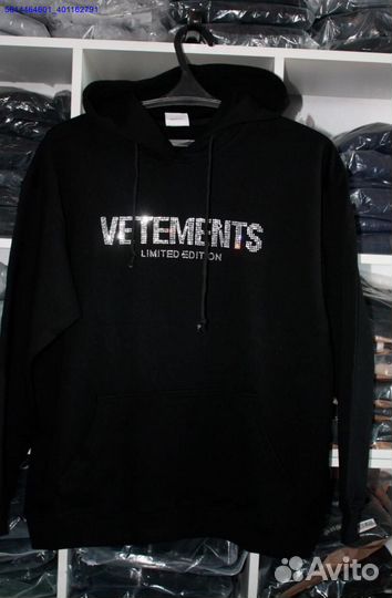 Vetements худи со стразами (Арт.28372)