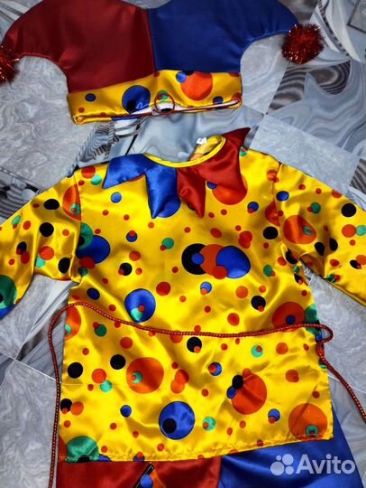 Костюм петрушки 116