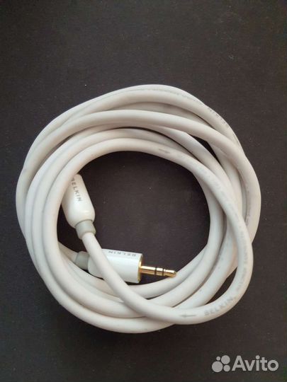 Аудиоудлинитель 1.8м MiniJack 3.5mm (m - f)