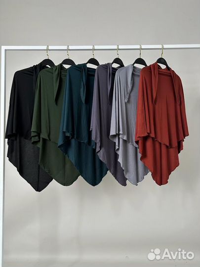 Хиджаб химар с завязками