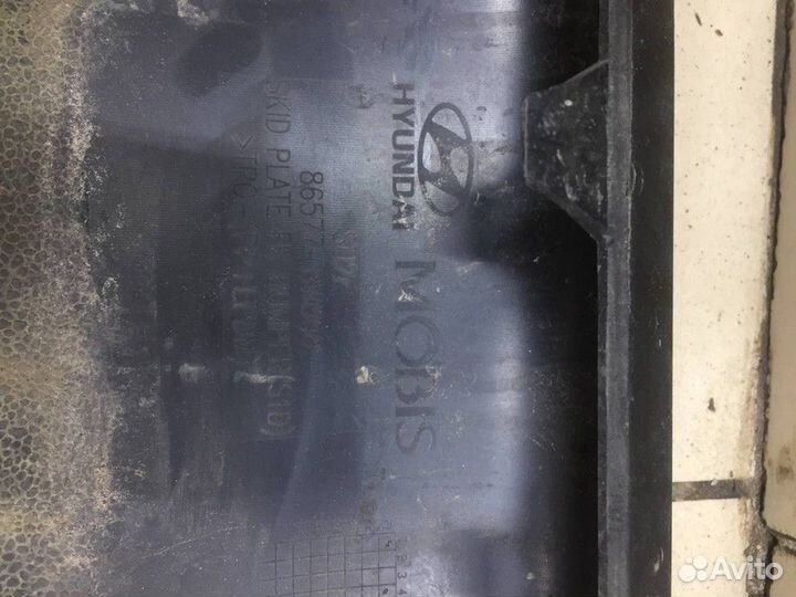 Накладка переднего бампера Hyundai Creta