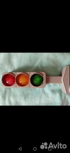 Игрушка светофор со стихами