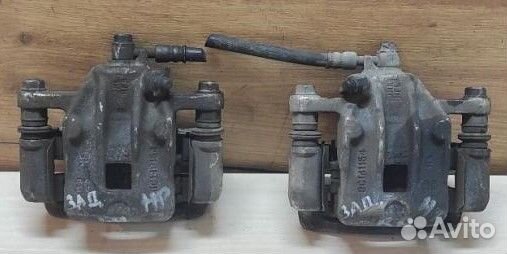 Суппорт тормозной задний Hyundai Sonata NF, 2007г