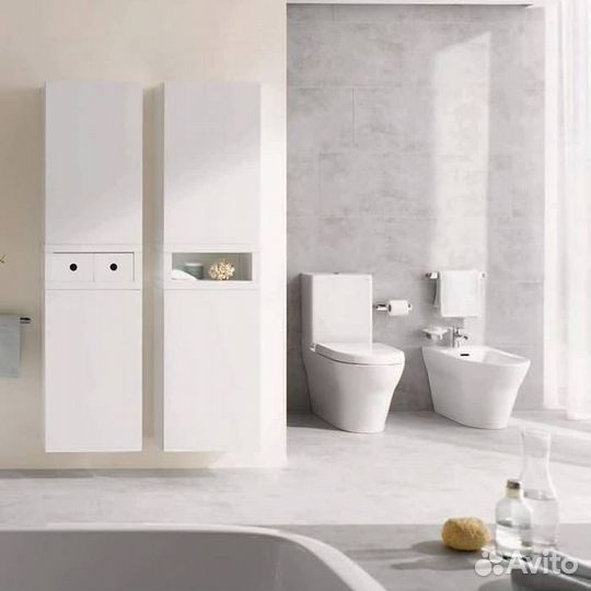 Toto MH Унитаз моноблок 39.2x70.4x41см, безободковый, Tornado Flush, cefiontect, цвет: белый