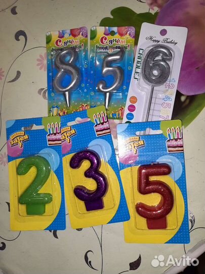 Свечи для торта