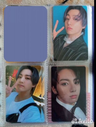 BTS JK Чонгук разные карты много