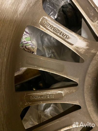 Комплект зимней резины с оригинальными дисками б/у