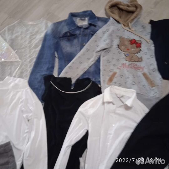 Пакет одежды 22 шт для девочки 9-14 лет