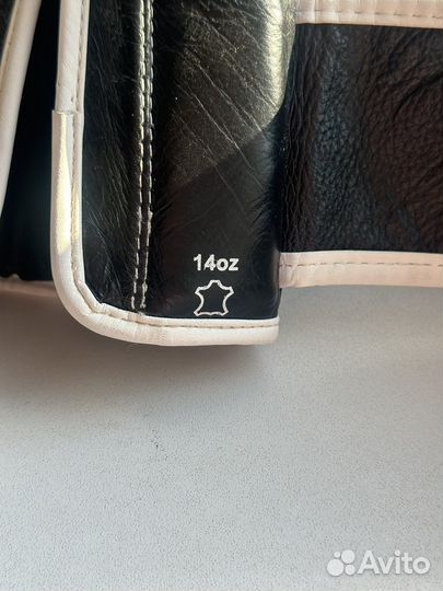 Боксерские перчатки 14 oz кожа