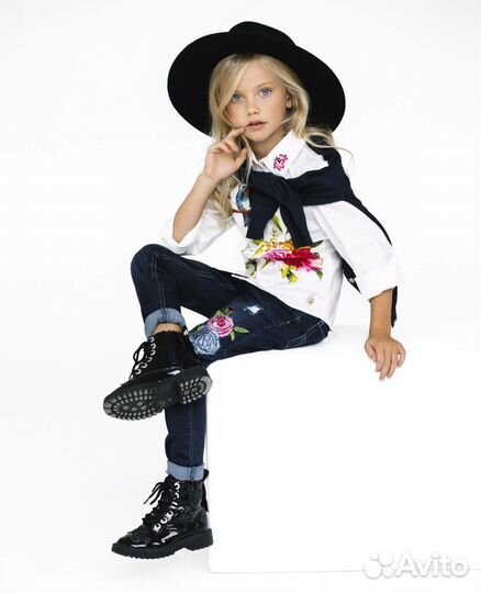 Джинсы скини Stefania 92 98 104 110 116 122 150