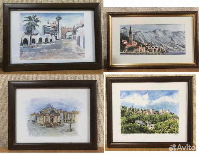 Постеры в рамках