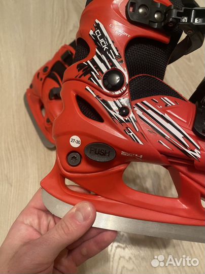 Коньки детские раздвижные 27 30