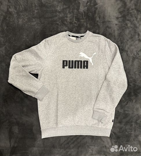 Свитшот мужской на флисе Puma L