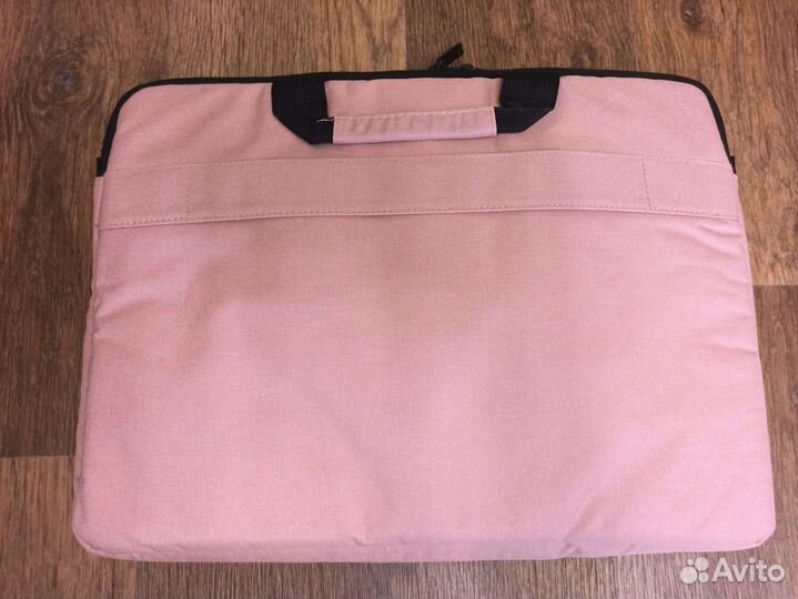 Сумка для ноутбука 15.6 новая розовый цвет