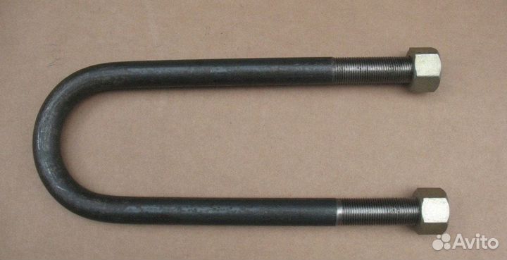 Стремянка крепления рессоры с гайками (м24х2 L350