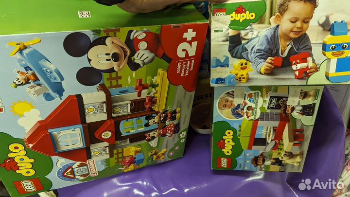 6 наборов Lego duplo