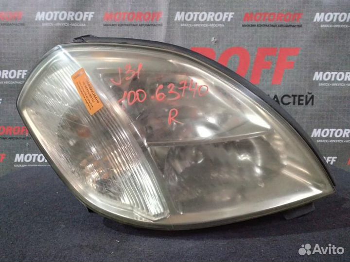 Фара правая Nissan Teana J31 (03-06г) галоге А587