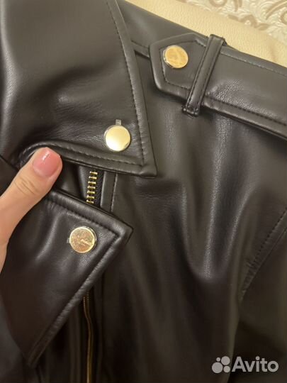 Кожаный плащ