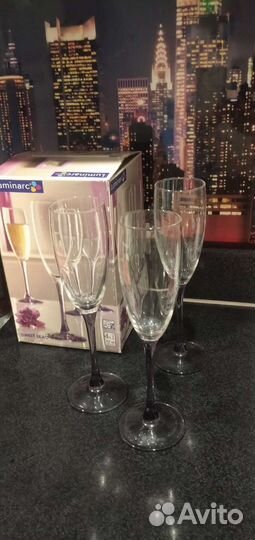 Бокалы для шампанского