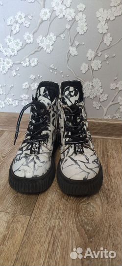 Ботинки кожа ортопед 33