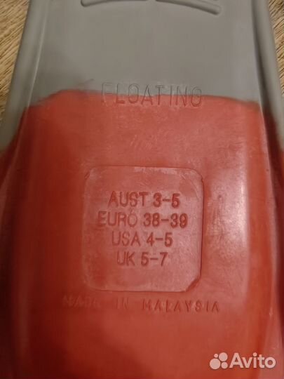 Ласты mad wave 38