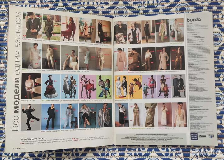 Журналы Бурда моден
