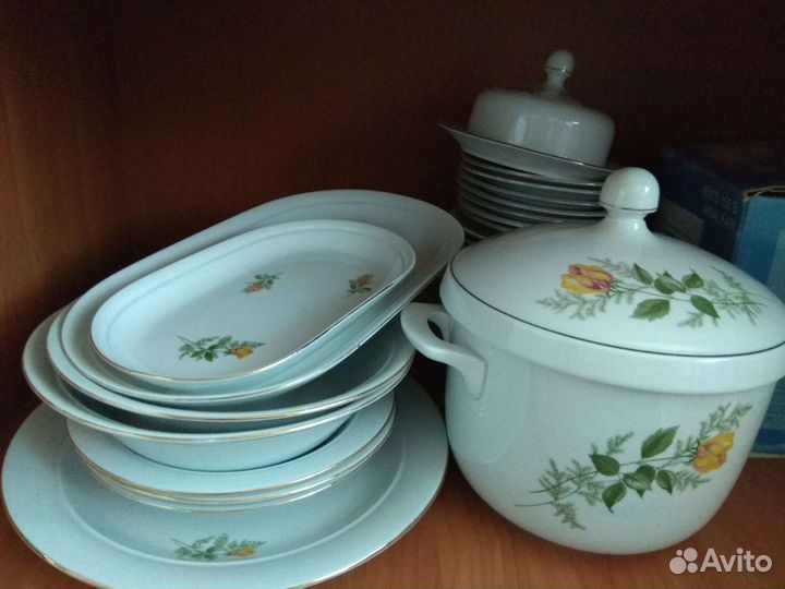 Столовый сервиз новый гдр