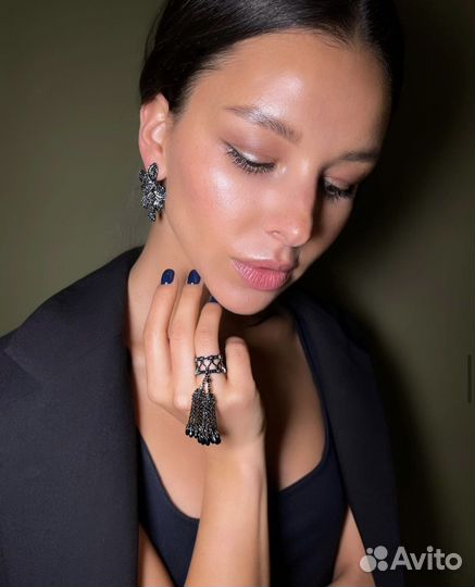 Кольцо серебряное Perreshop