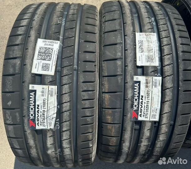 Yokohama Advan Sport V107 245/40 R19 и 275/35 R19 100Y