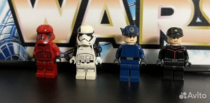 Lego Star Wars minifigures(17шт)