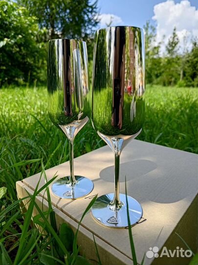 Серебрянные бокалы Mercedes Maybach Robbe&Berking