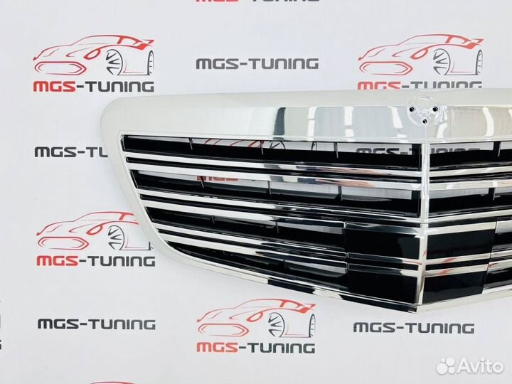 Решетка радиатора Mercedes S-class w221 S63 AMG