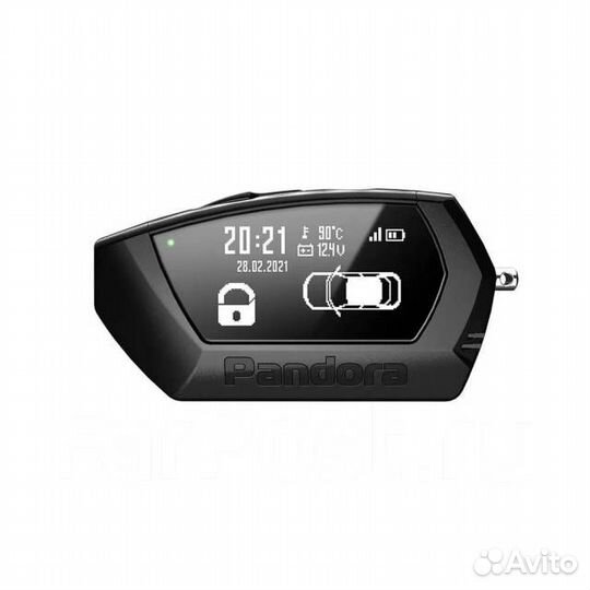 Брелок Pandora LCD D027 black/пейджер