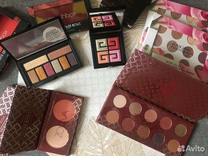 Givenchy,Zoeva,Smashbox,Phisicians formula тени