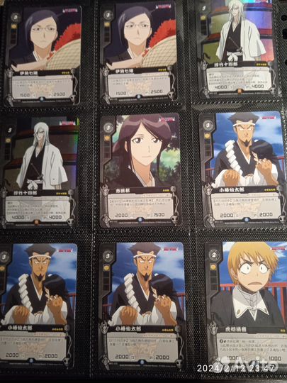 Коллекционные карточки Блич