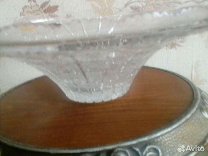 Ваза Богемия ручная работа