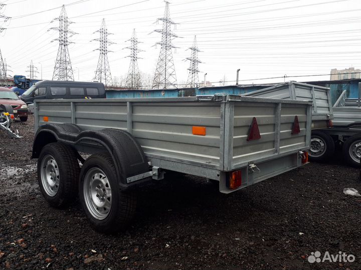 Двухосный самосвальный прицеп 2.52х1.50х40