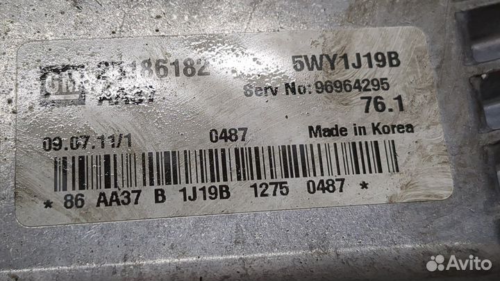 Блок управления двигателем Chevrolet Cruze, 2011