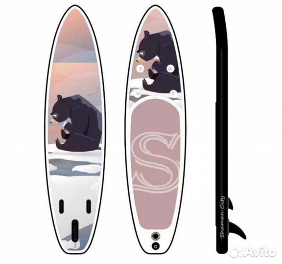 Сапборд Shaman медведь