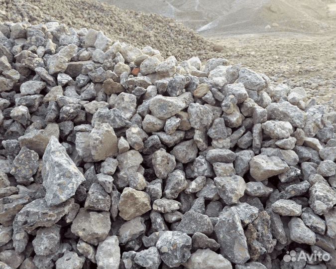 Щебень, все фракции