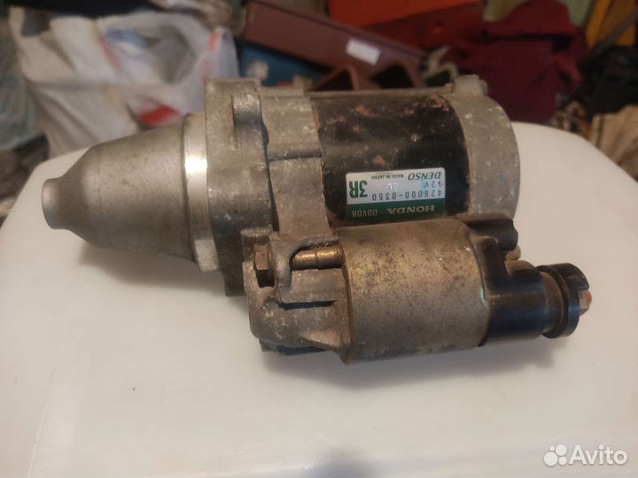 Стартер honda Fit 2003г l15а