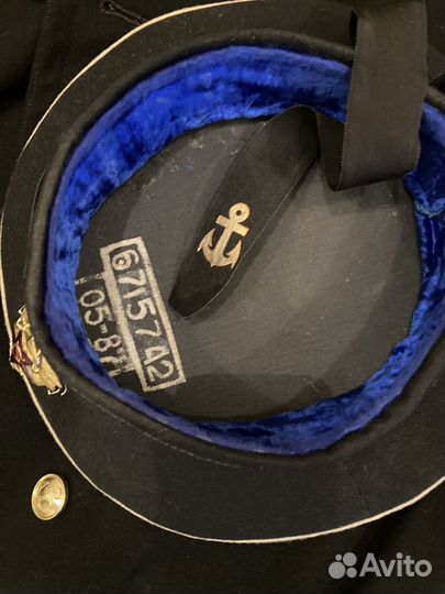 Форма моряка подводника СССР 1985-1988г.г