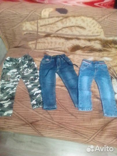 Джинсы тёплые