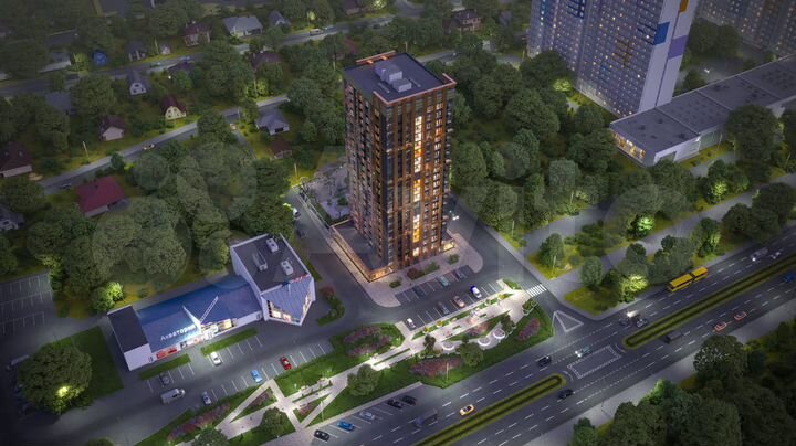 3-к. квартира, 94,8 м², 16/21 эт.