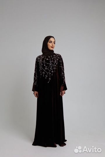 Бархатное платье