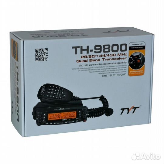 Автомобильная рация TYT TH-9800 новая