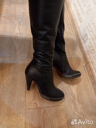 Сапоги осень - весна нат. кожа