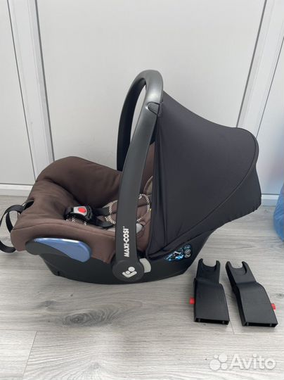 Автолюлька maxi cosi с адаптерами