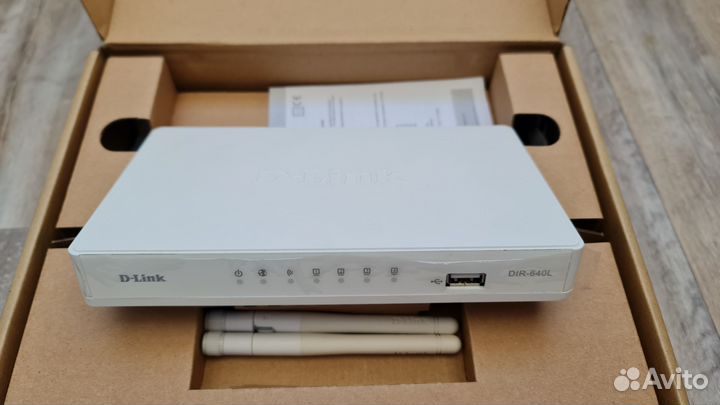 Wi-Fi роутер D-Link DIR-640L (Wi-Fi до 300 Мбит/с)