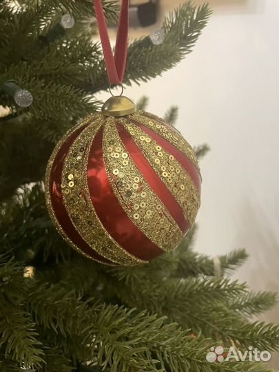 Елочные игрушки стекло